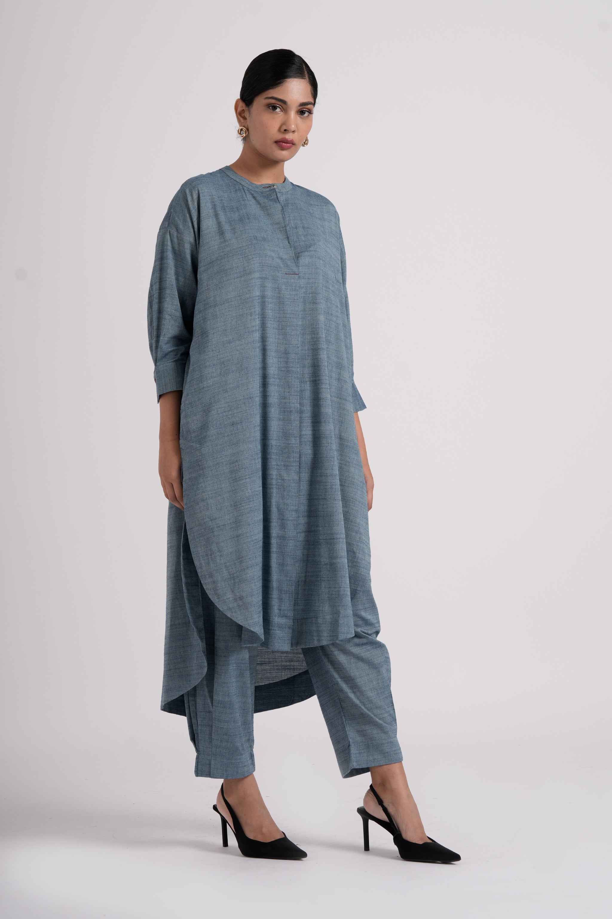 Drift Tunic - Frosty Blue