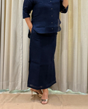 Verve Skirt - Navy Blue