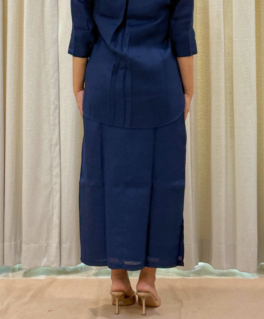 Verve Skirt - Navy Blue