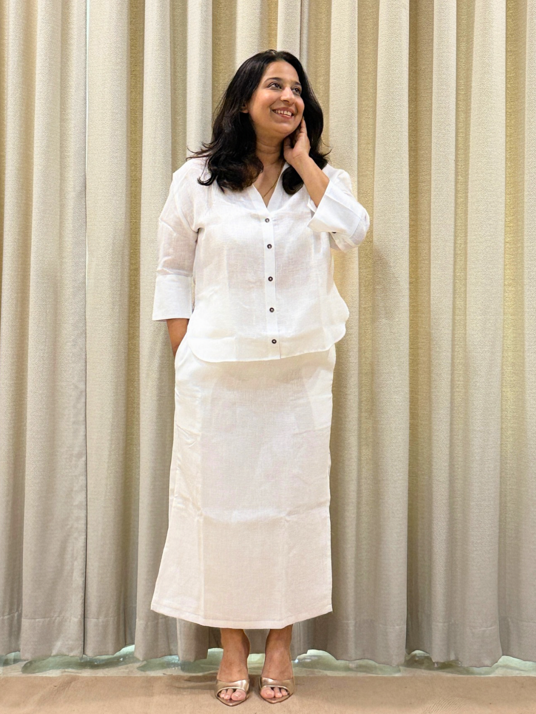 Verve Skirt - White