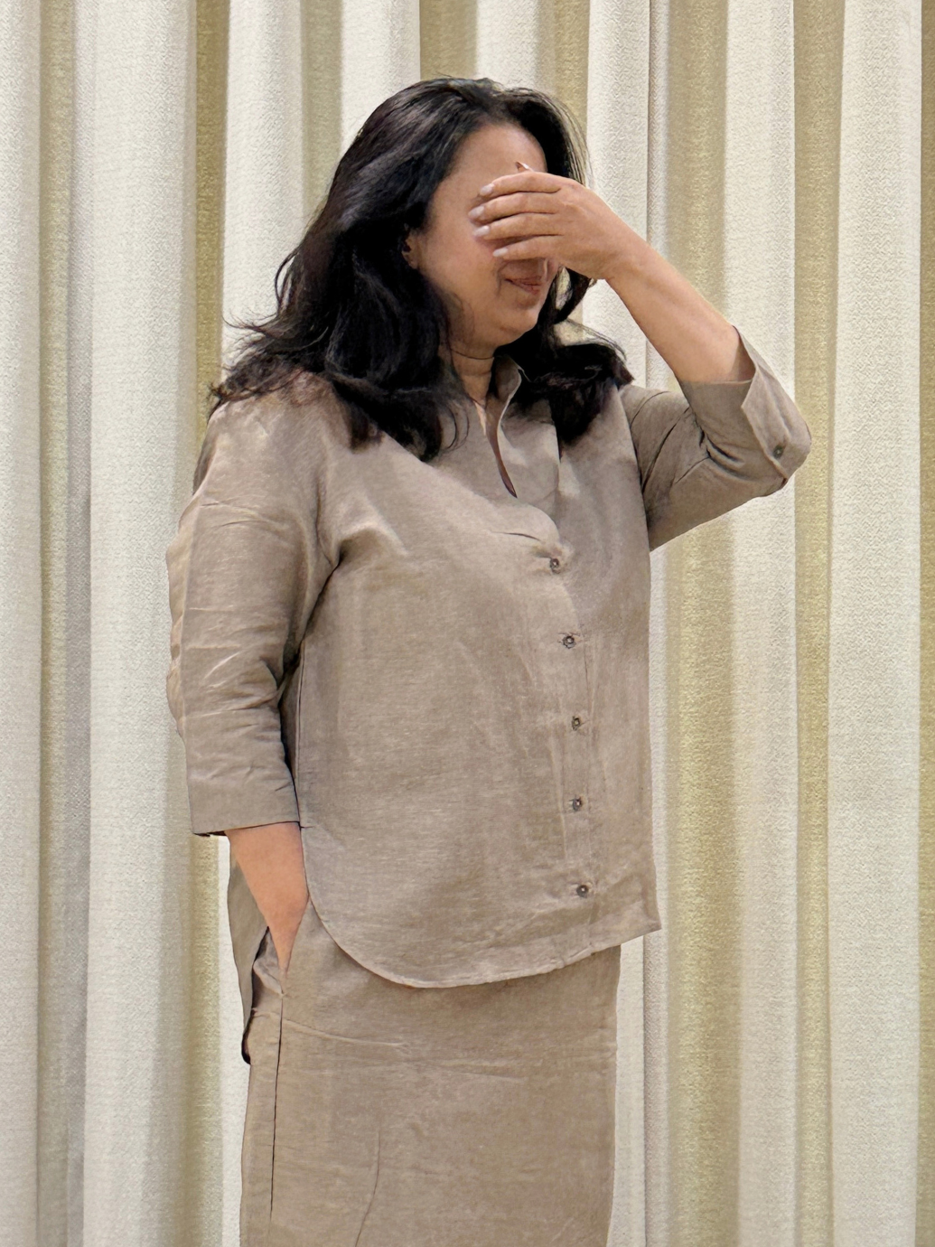 Verve Shirt - Dark Beige