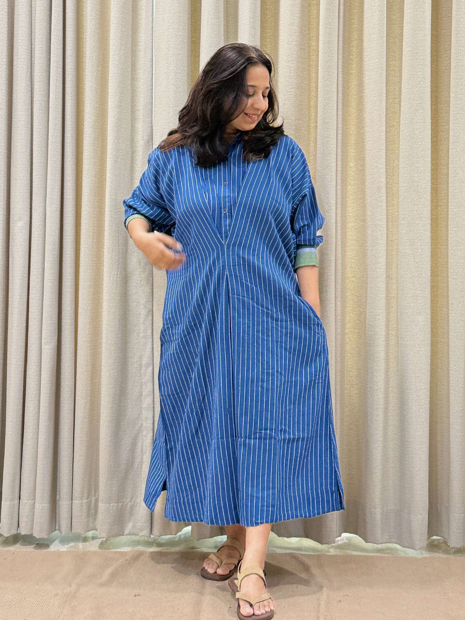 Sway Dress - Indigo Blue