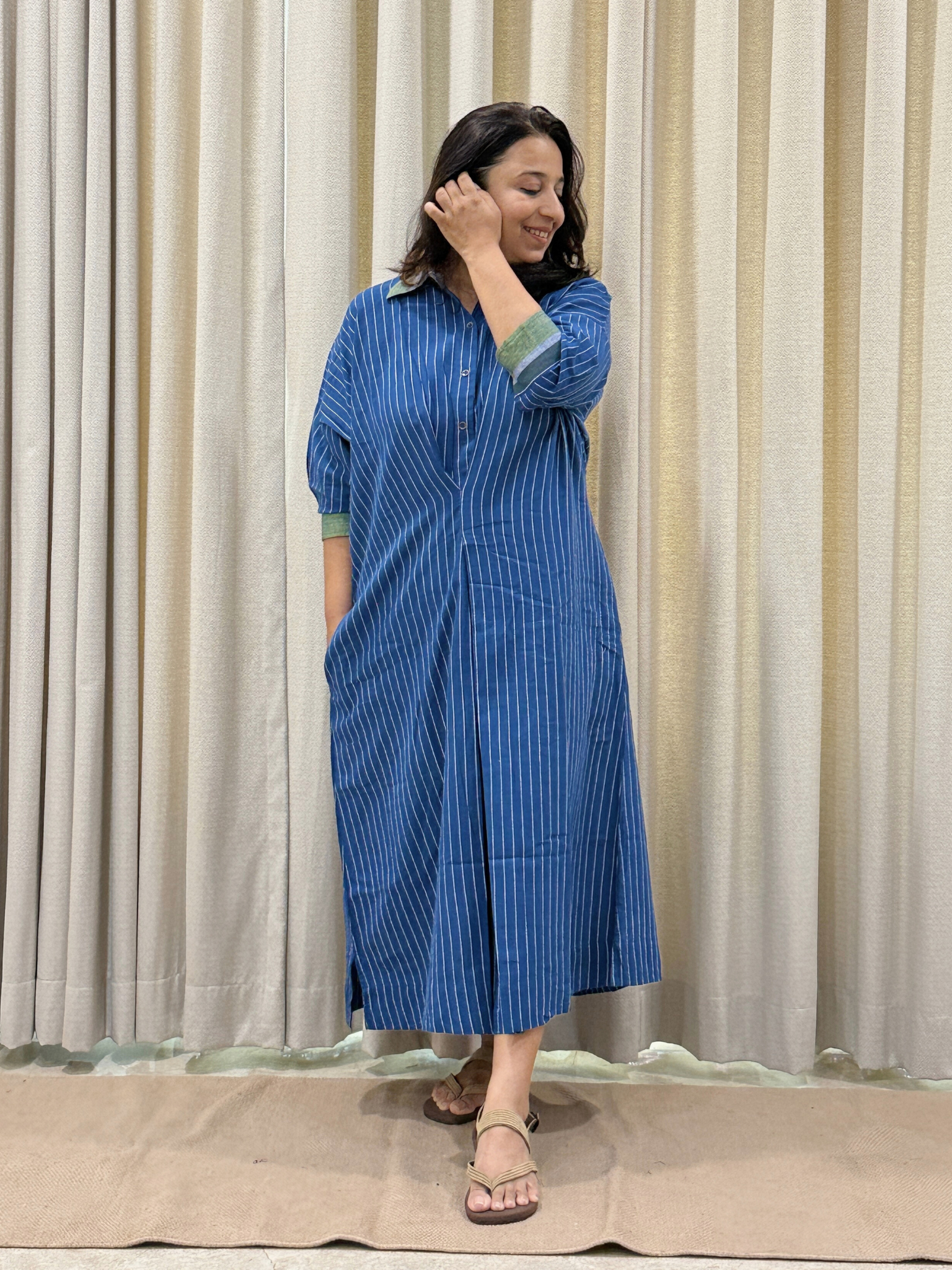 Sway Dress - Indigo Blue