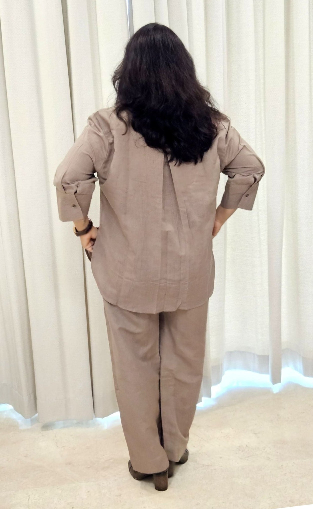 Haze Co-ord - Dark Beige