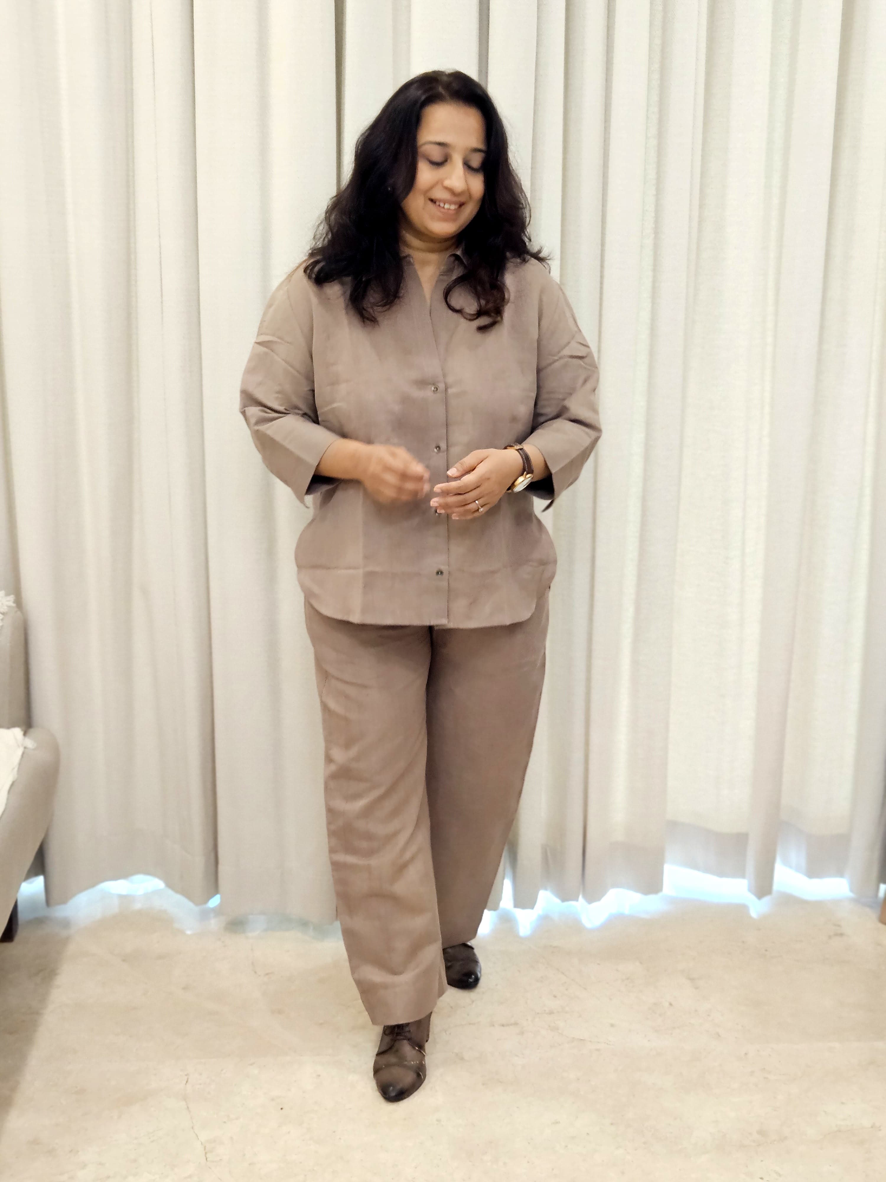 Haze Co-ord - Dark Beige