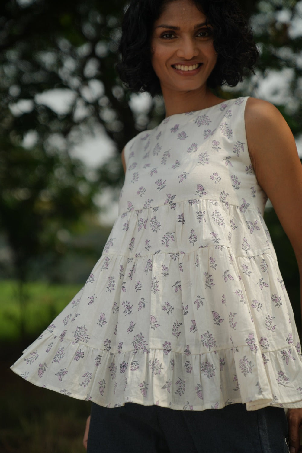 Darling Wave - Purple Floral