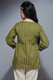 Dragonfly - Green Polka