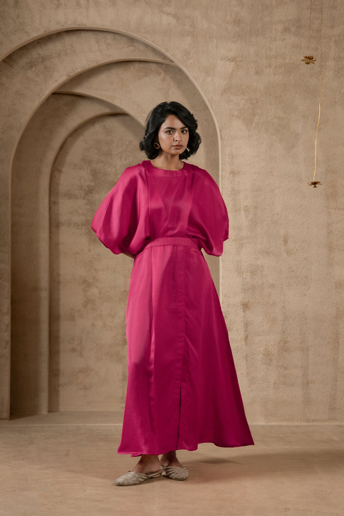 Elena Dress - Pink