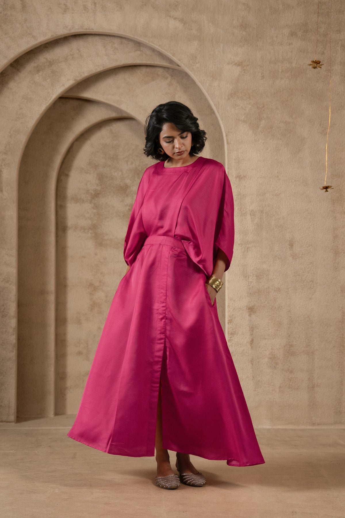 Elena Dress - Pink