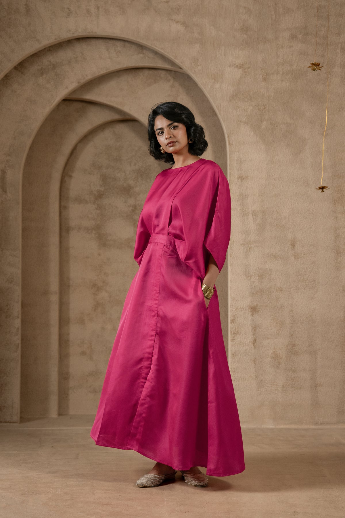 Elena Dress - Pink
