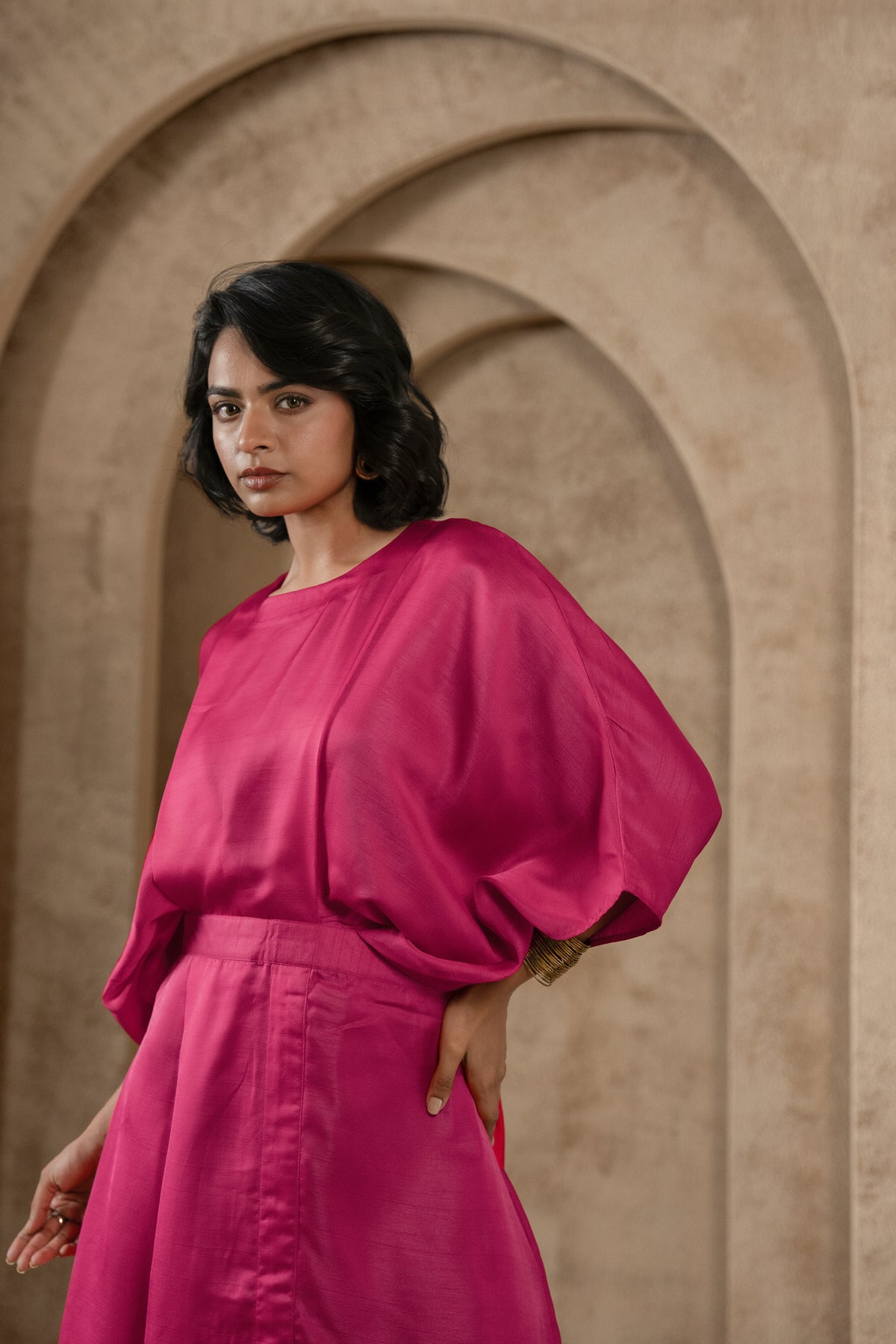 Elena Dress - Pink