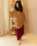 Niva - Golden & Maroon