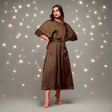 Elena Dress - Olive Green