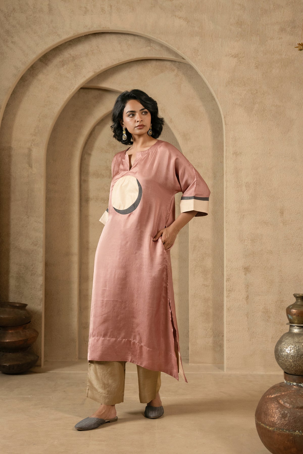 Zia - Mauve pink