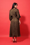 Elena Dress - Olive Green