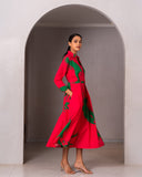 Sculpt Dress - Dark Pink