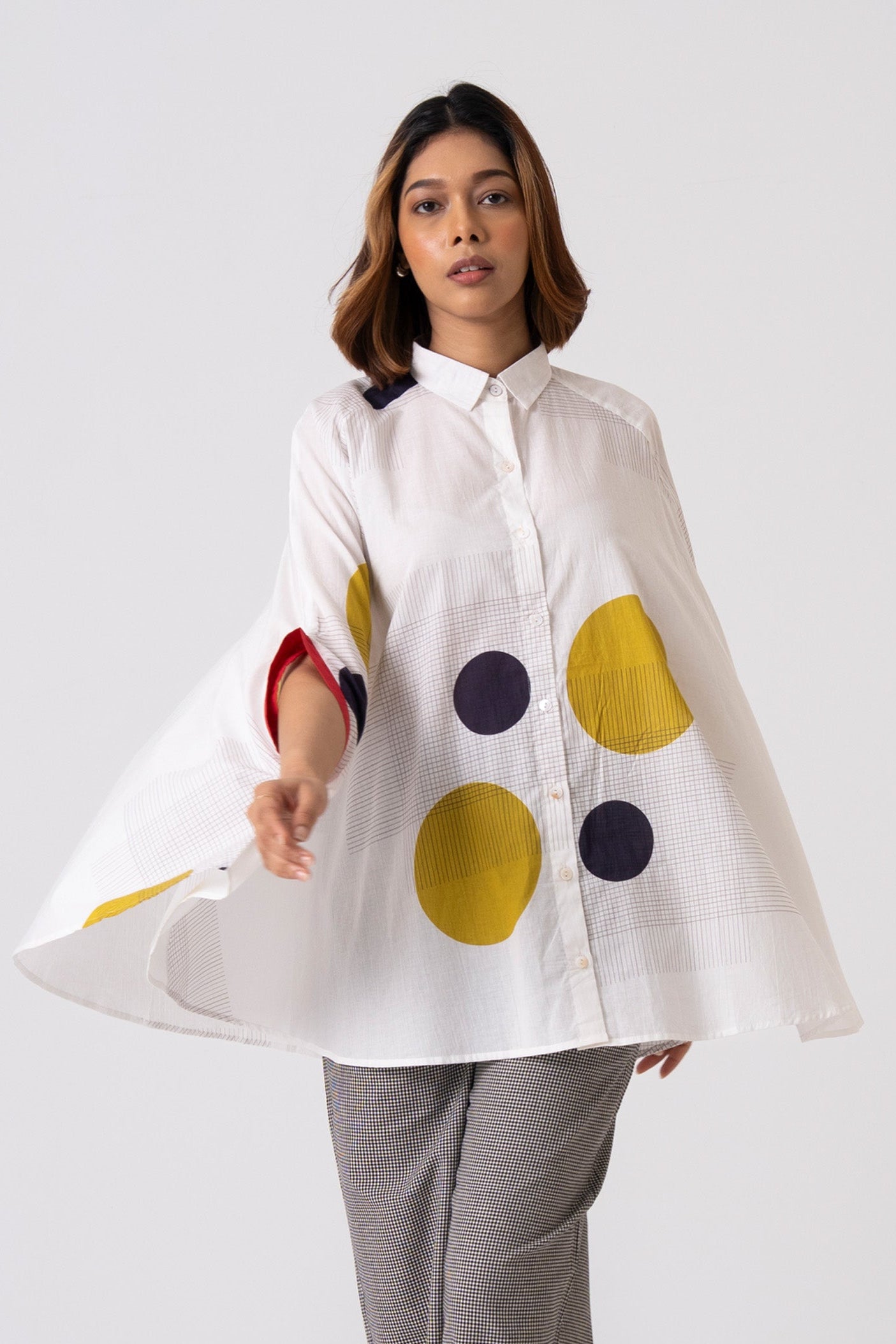 Orbit Shirt -  Lime green