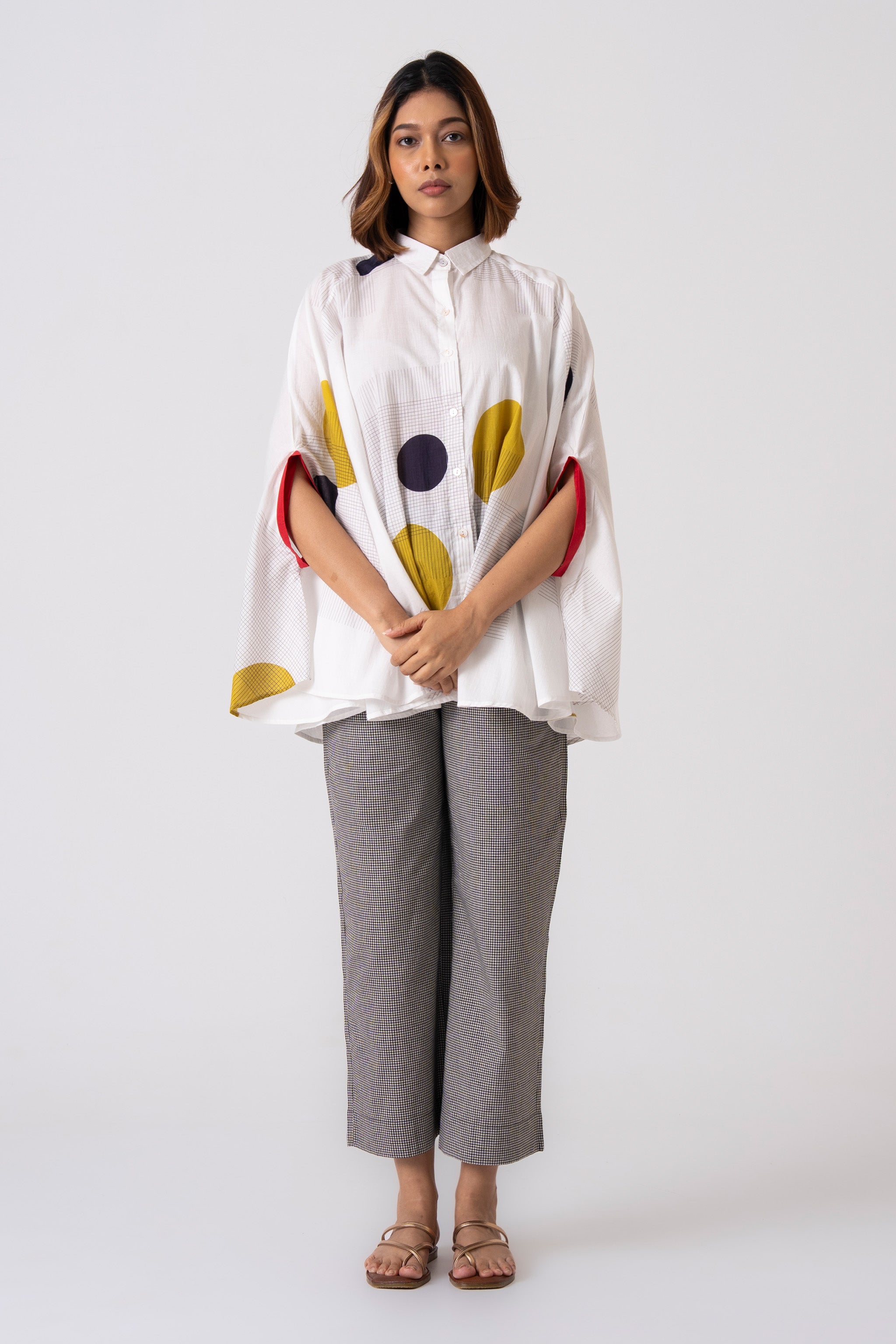 Orbit Shirt -  Lime green