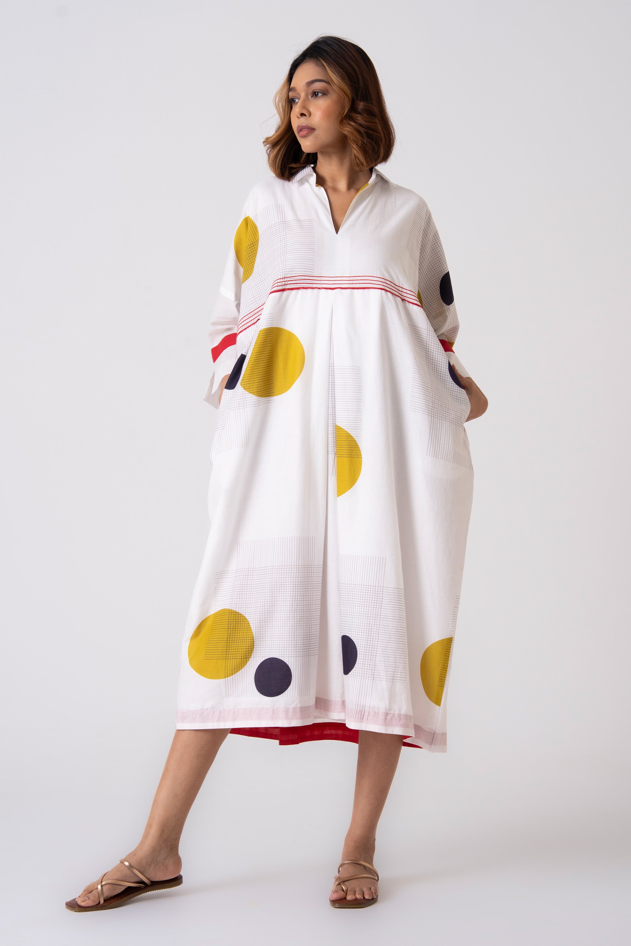 Poppy Kaftaan - Lime green