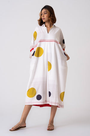 Poppy Kaftaan - Lime green