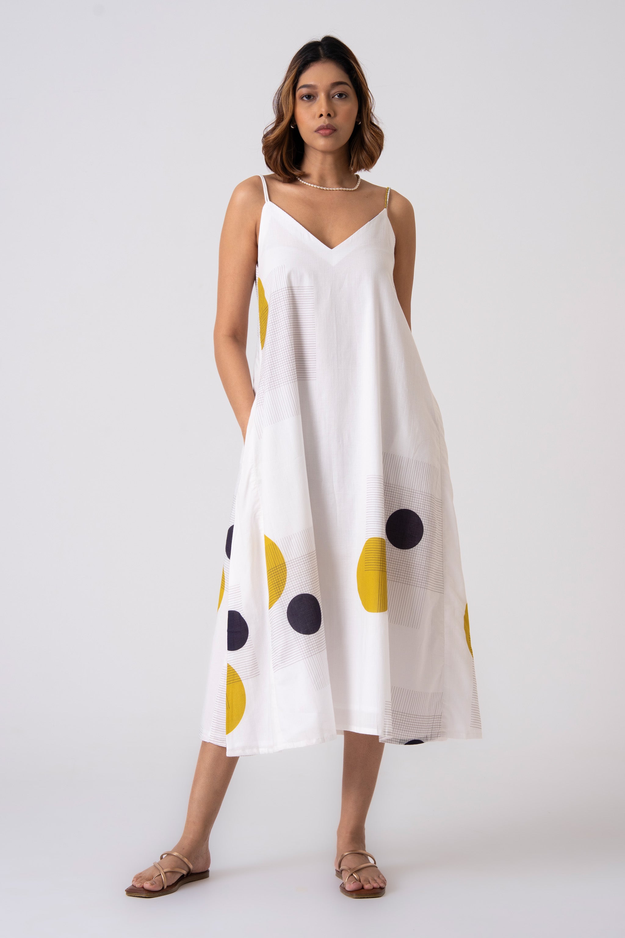 Mist Dress- Lime green