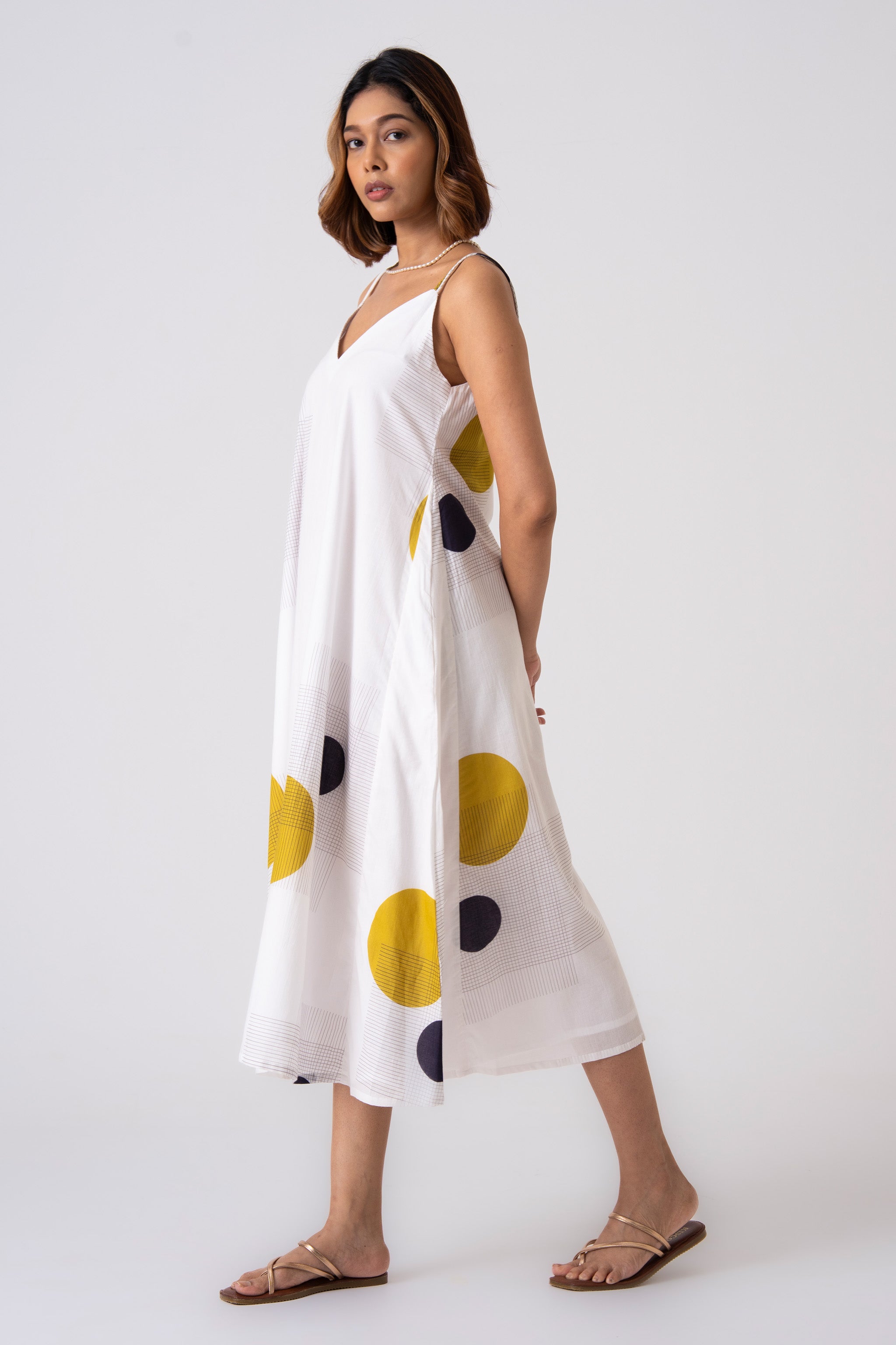 Mist Dress- Lime green