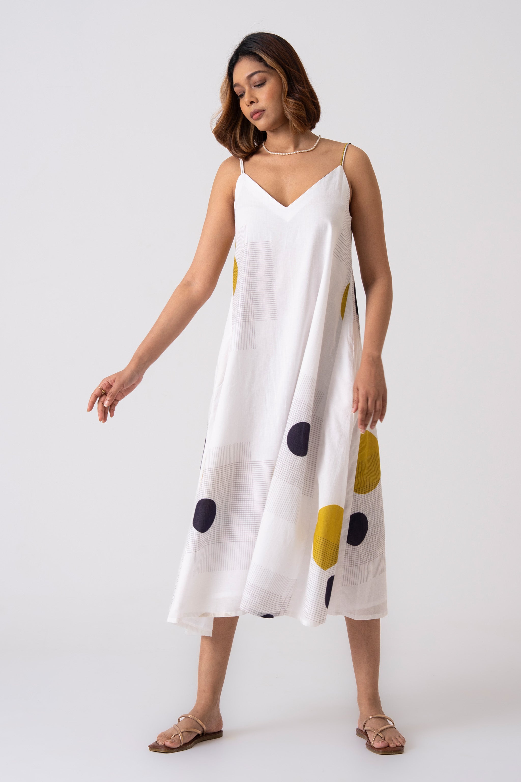 Mist Dress- Lime green