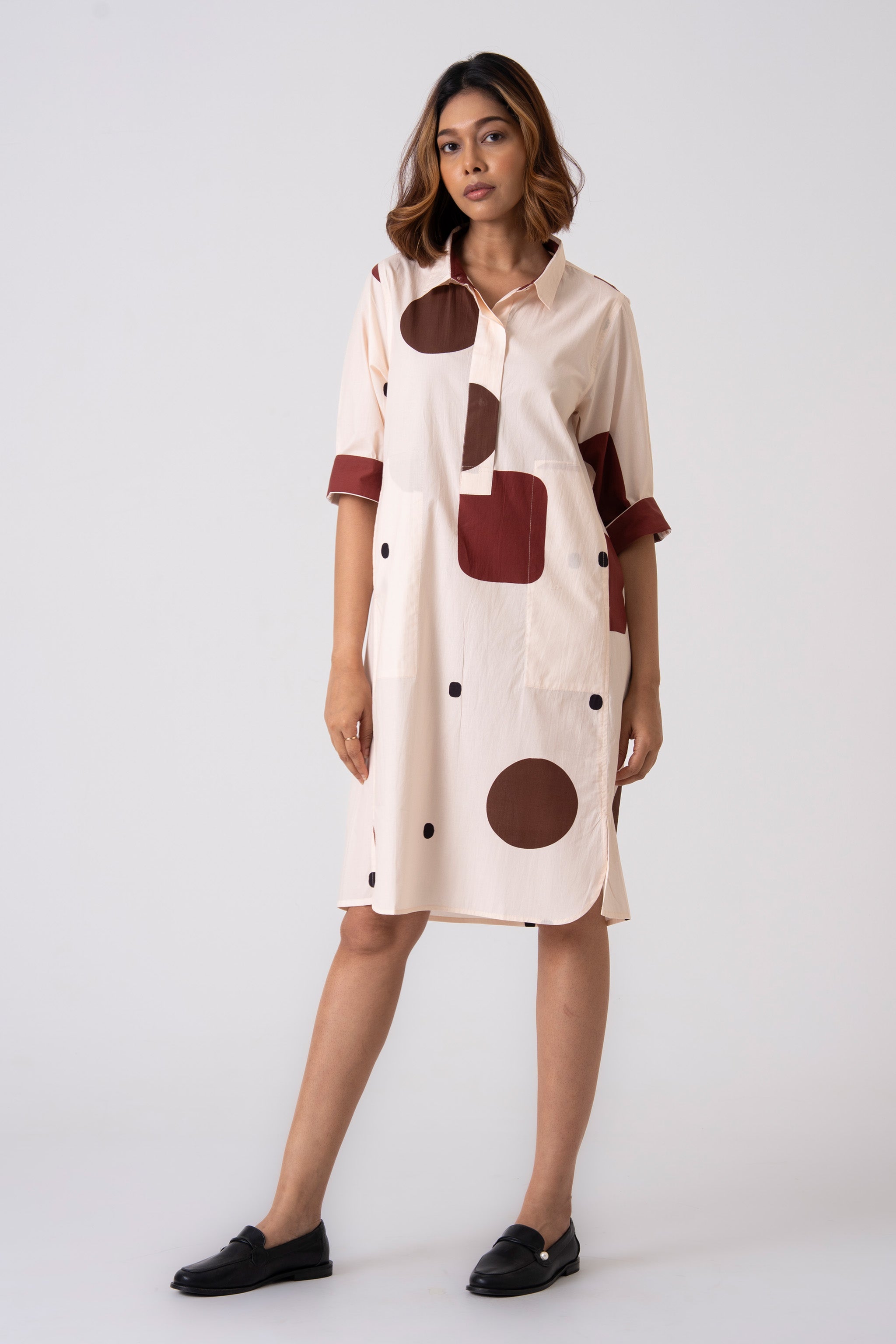 Dune dress - Brown