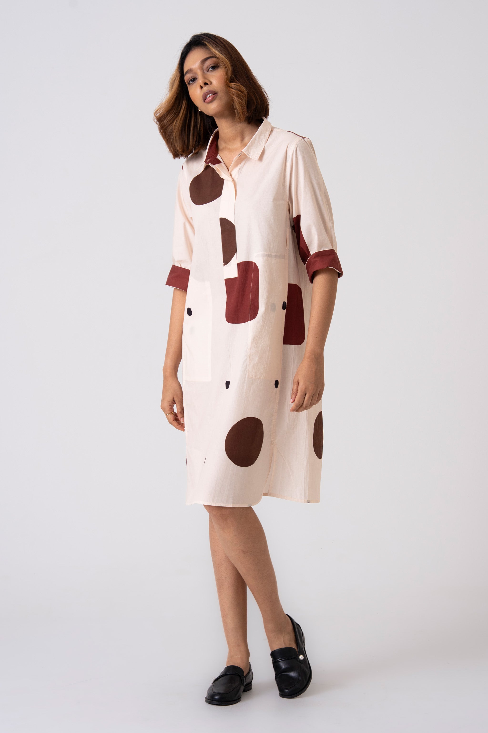 Dune dress - Brown