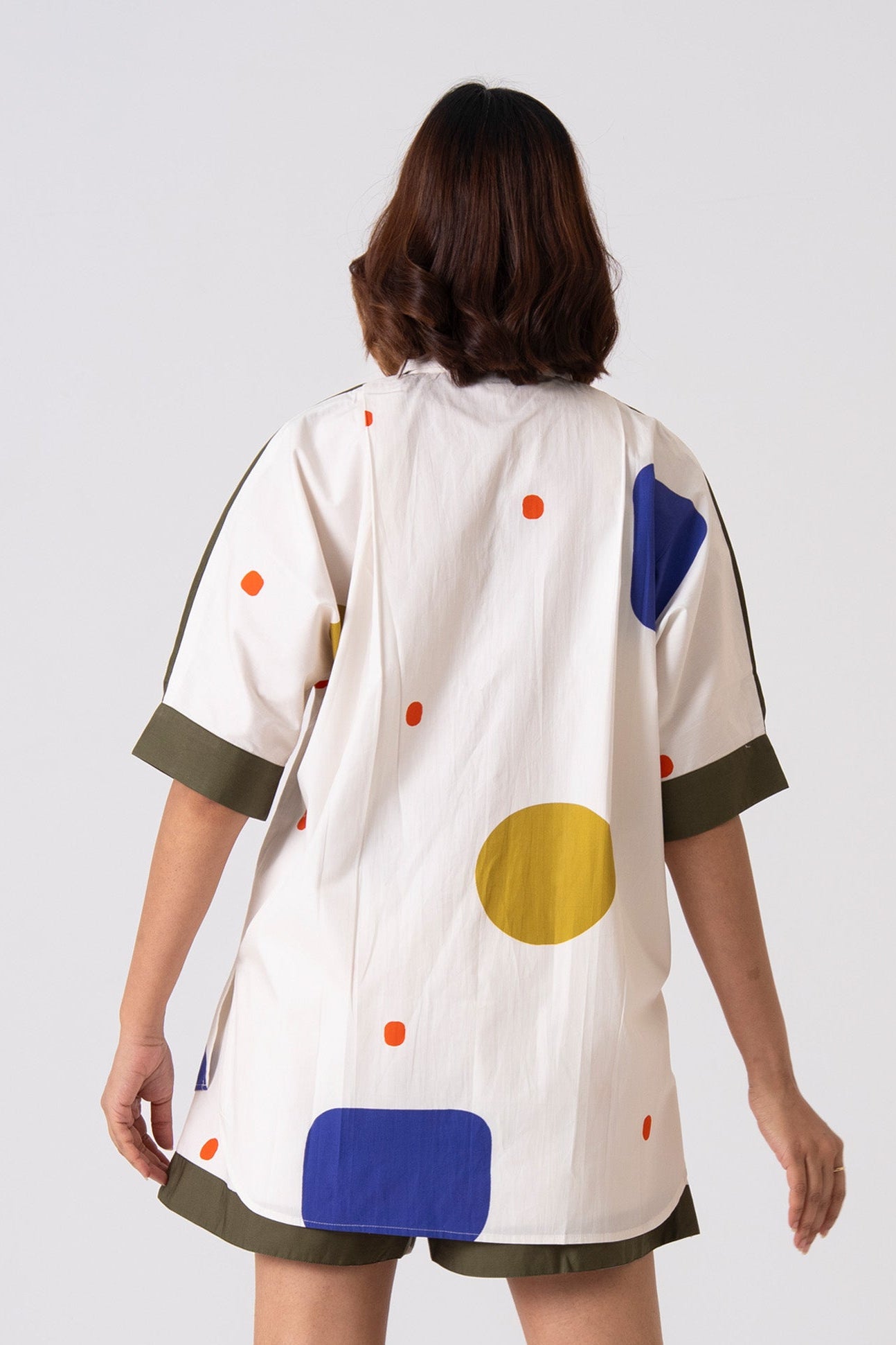 Mocha shirt- Blue