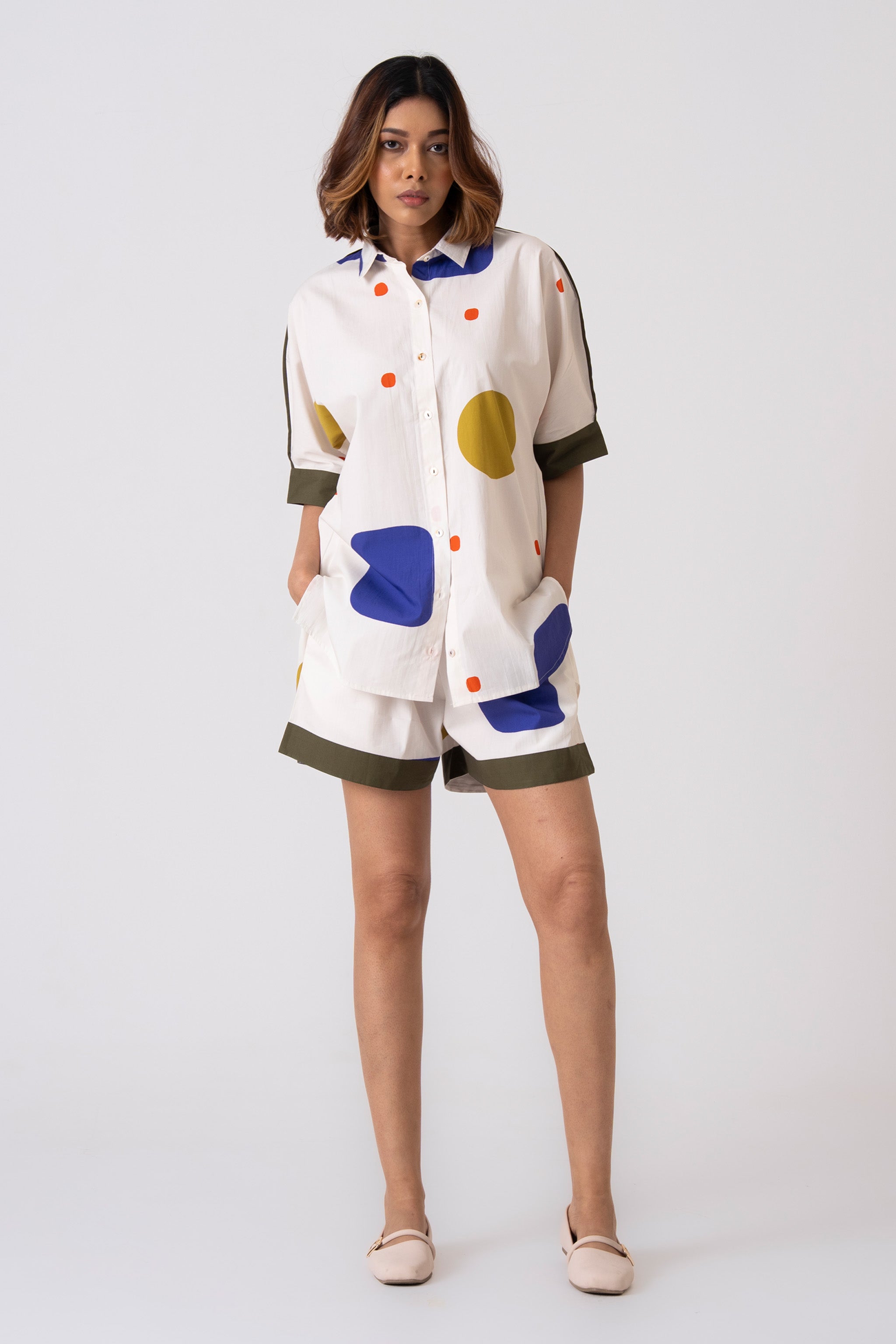Mocha Co-ord - Blue