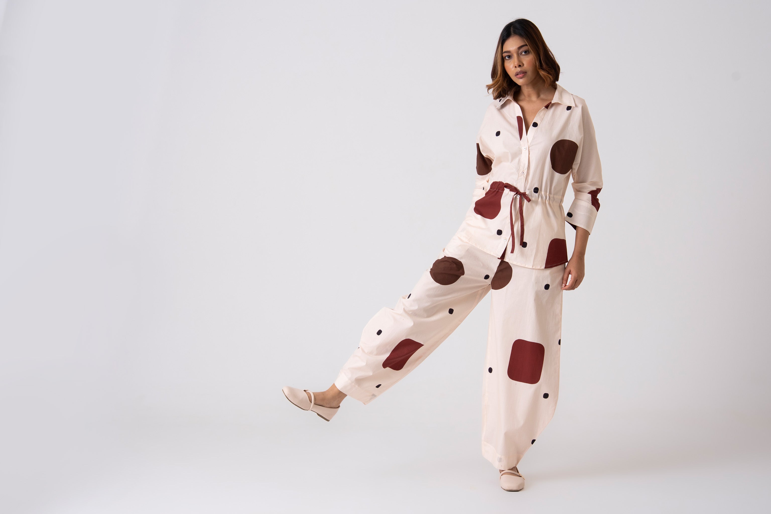 Clay Co-ord - Brown
