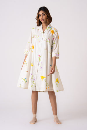 Eira dress - Off-white