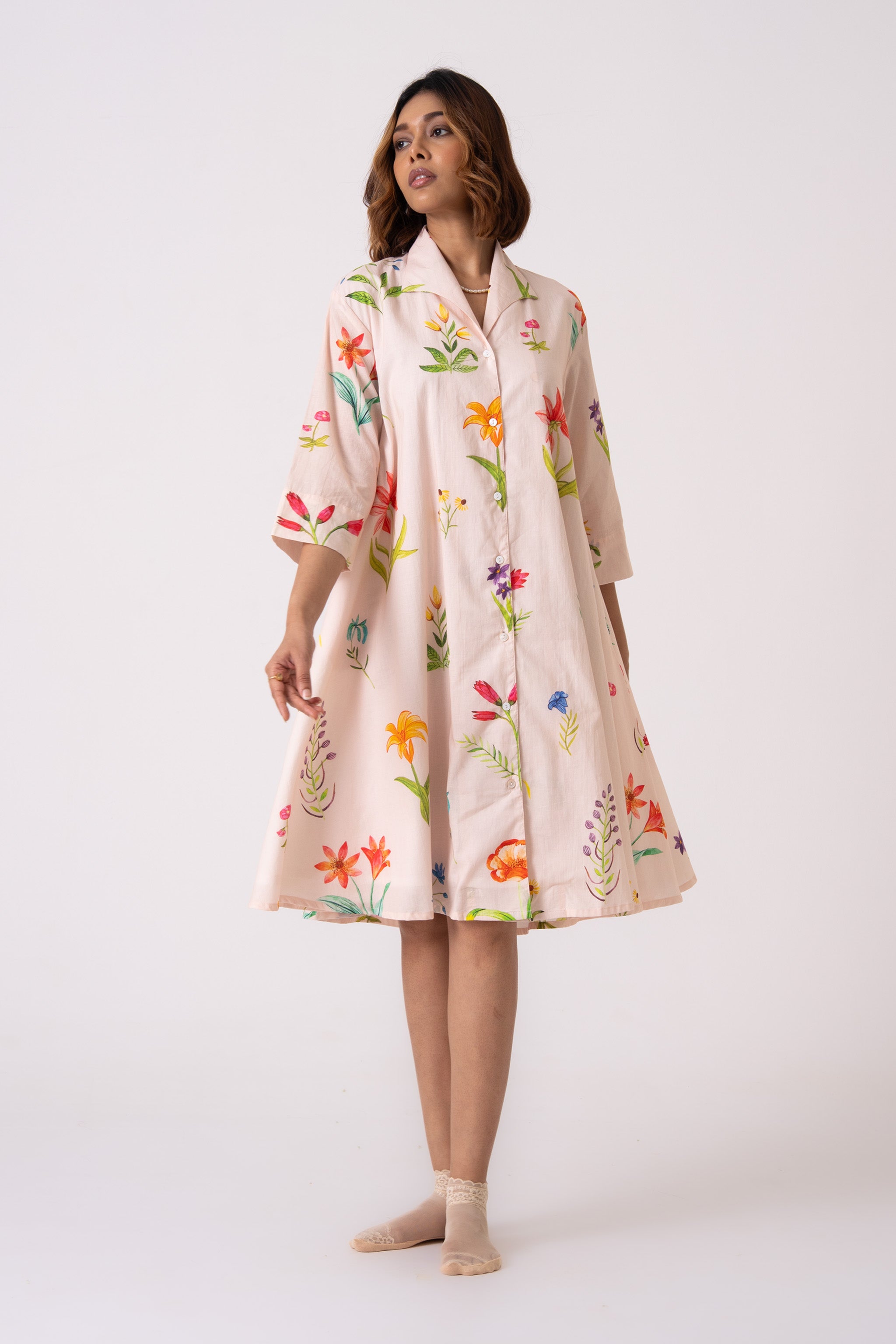 Eira dress - Peach