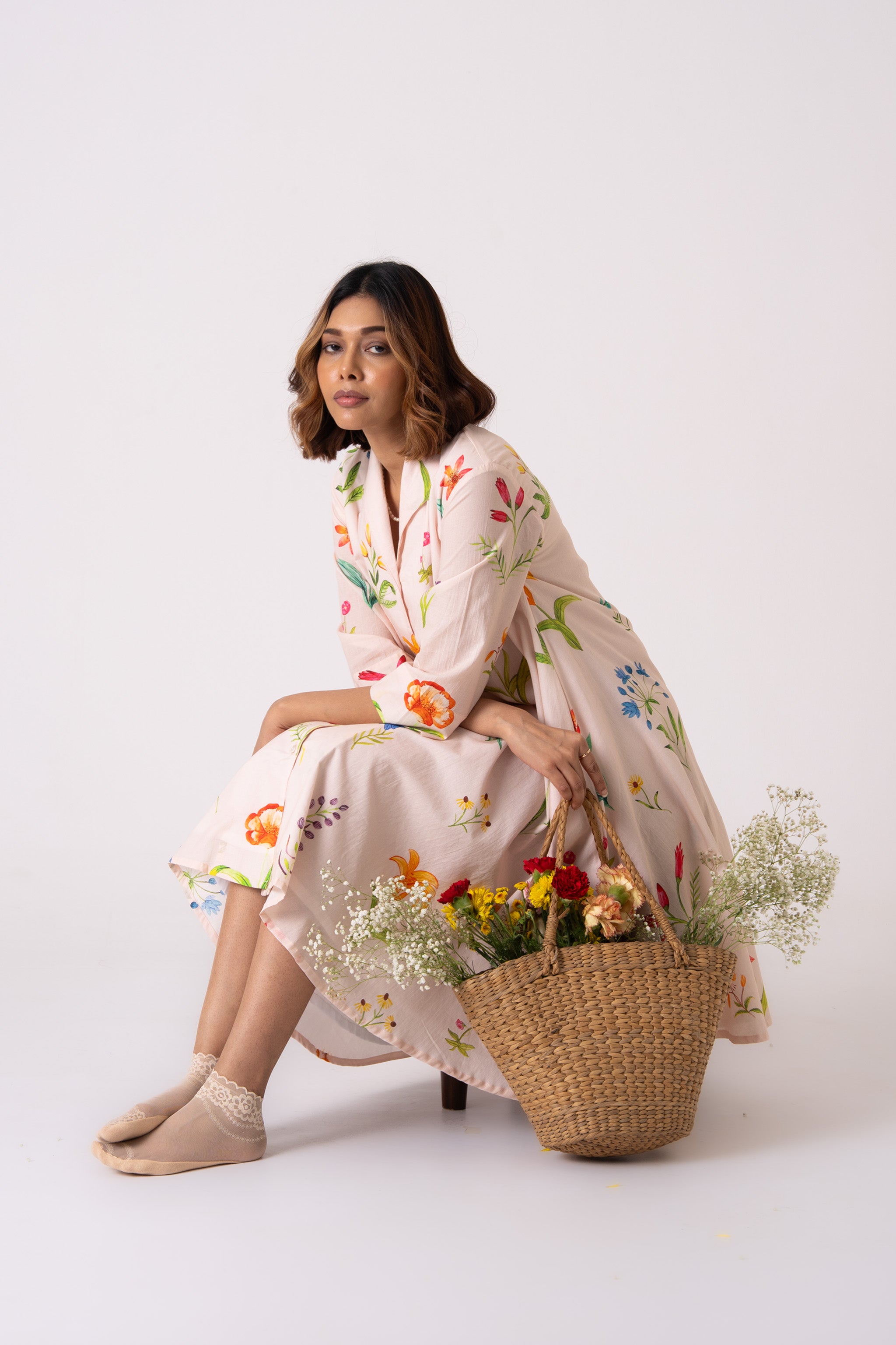 Eira dress - Peach