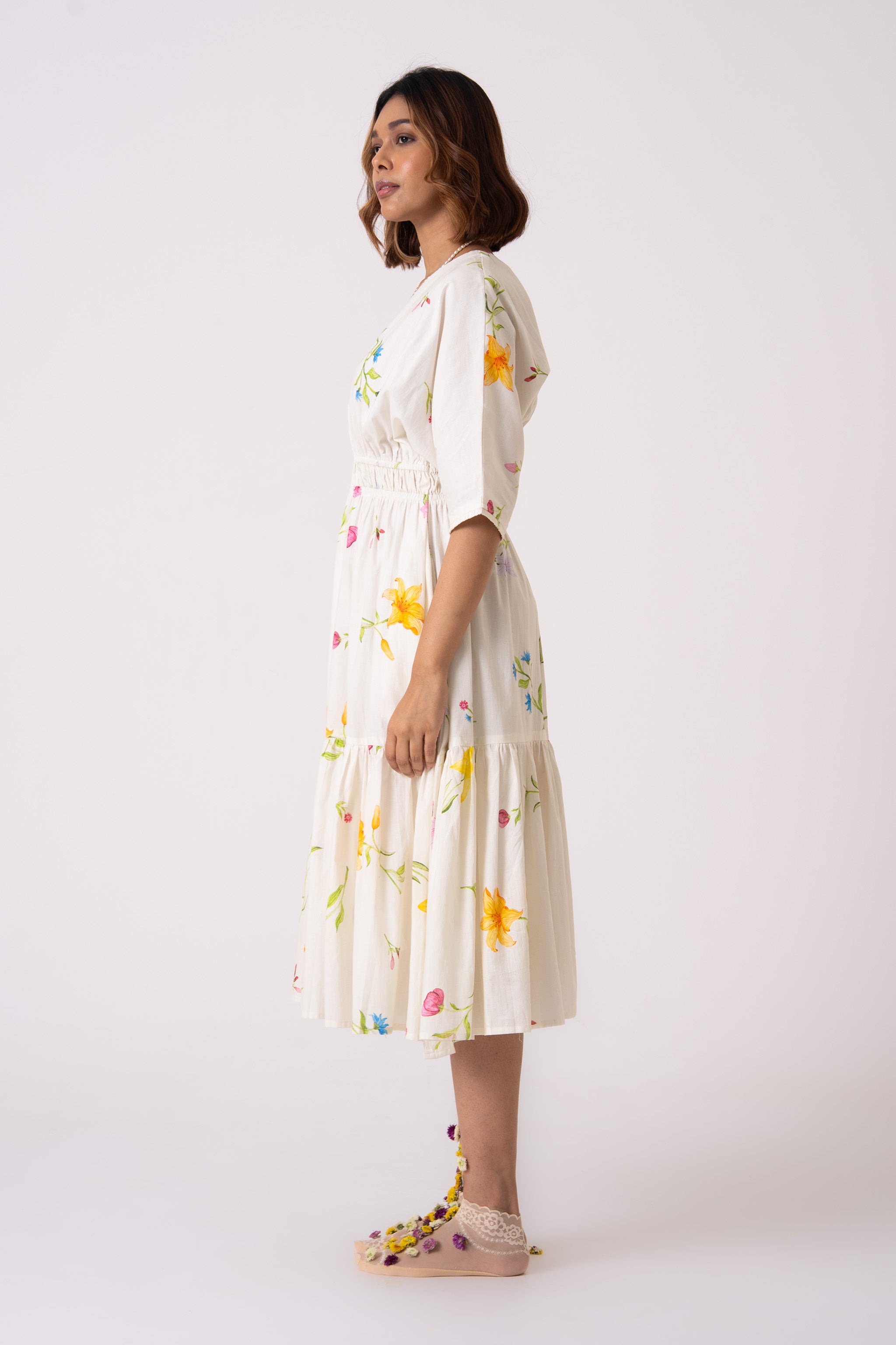 Noor dress - Off-white