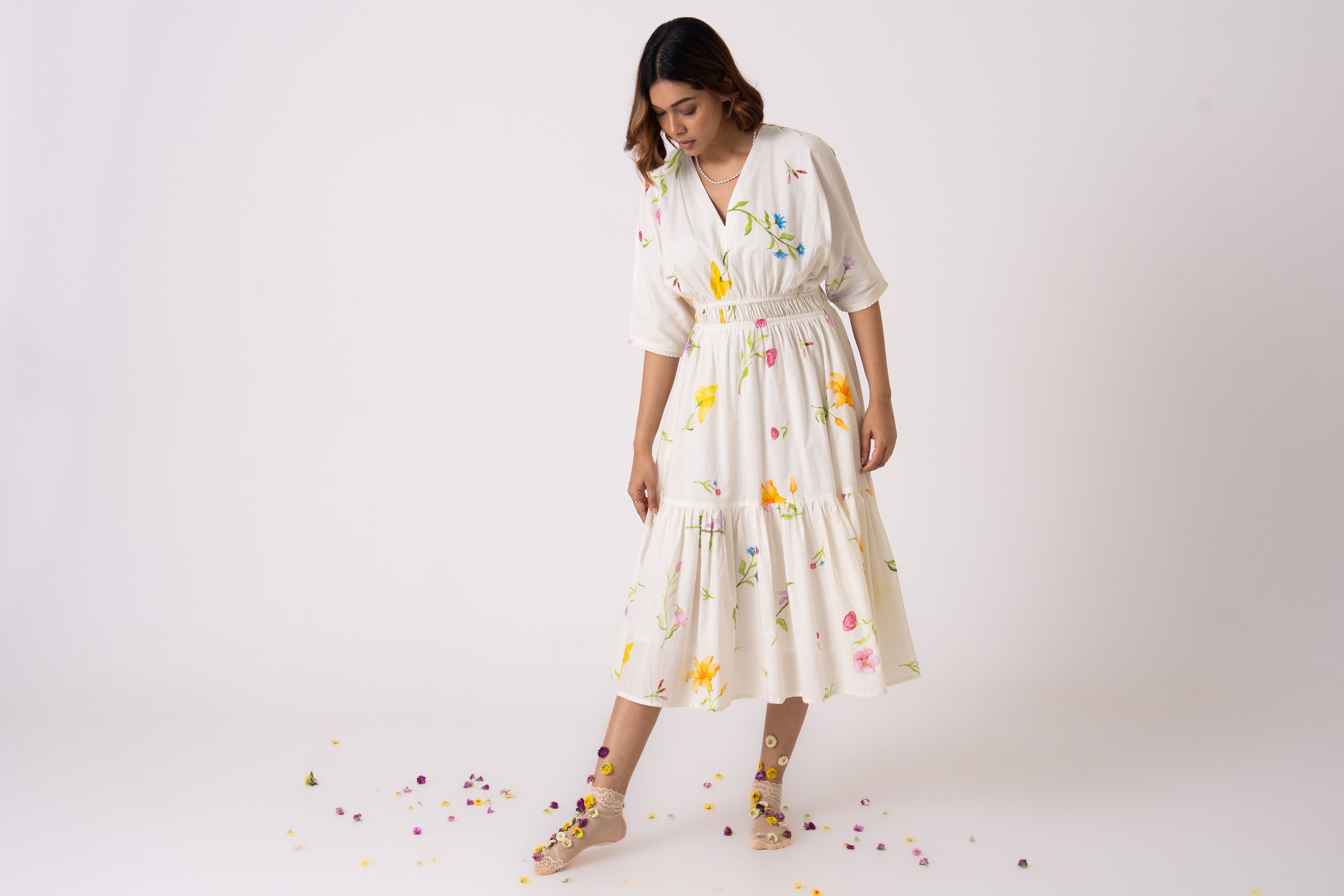 Noor dress - Off-white
