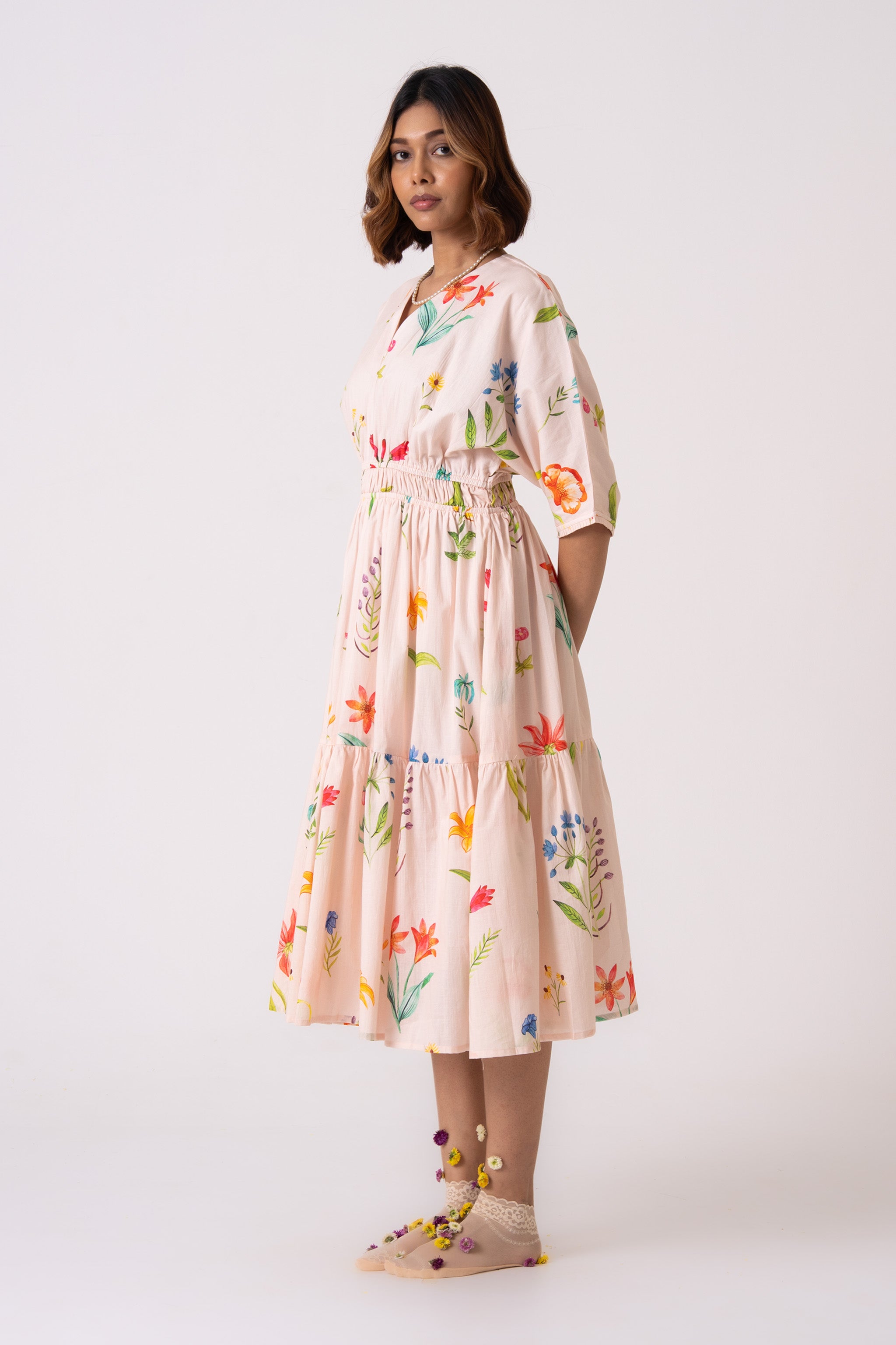 Noor dress - Peach