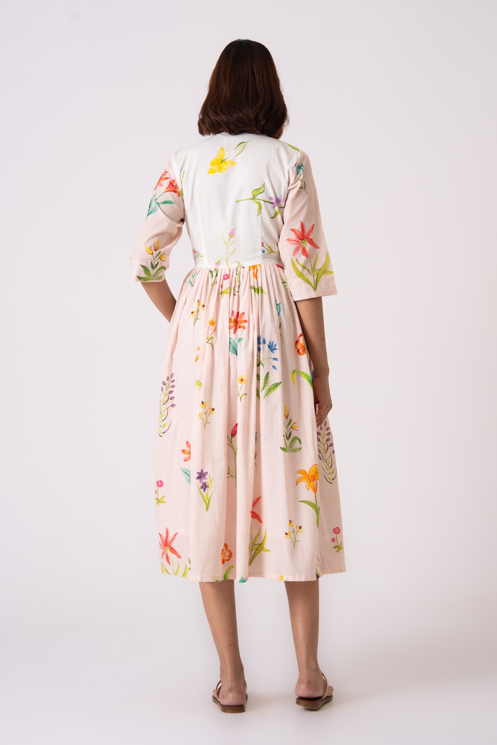 Aura dress - Peach