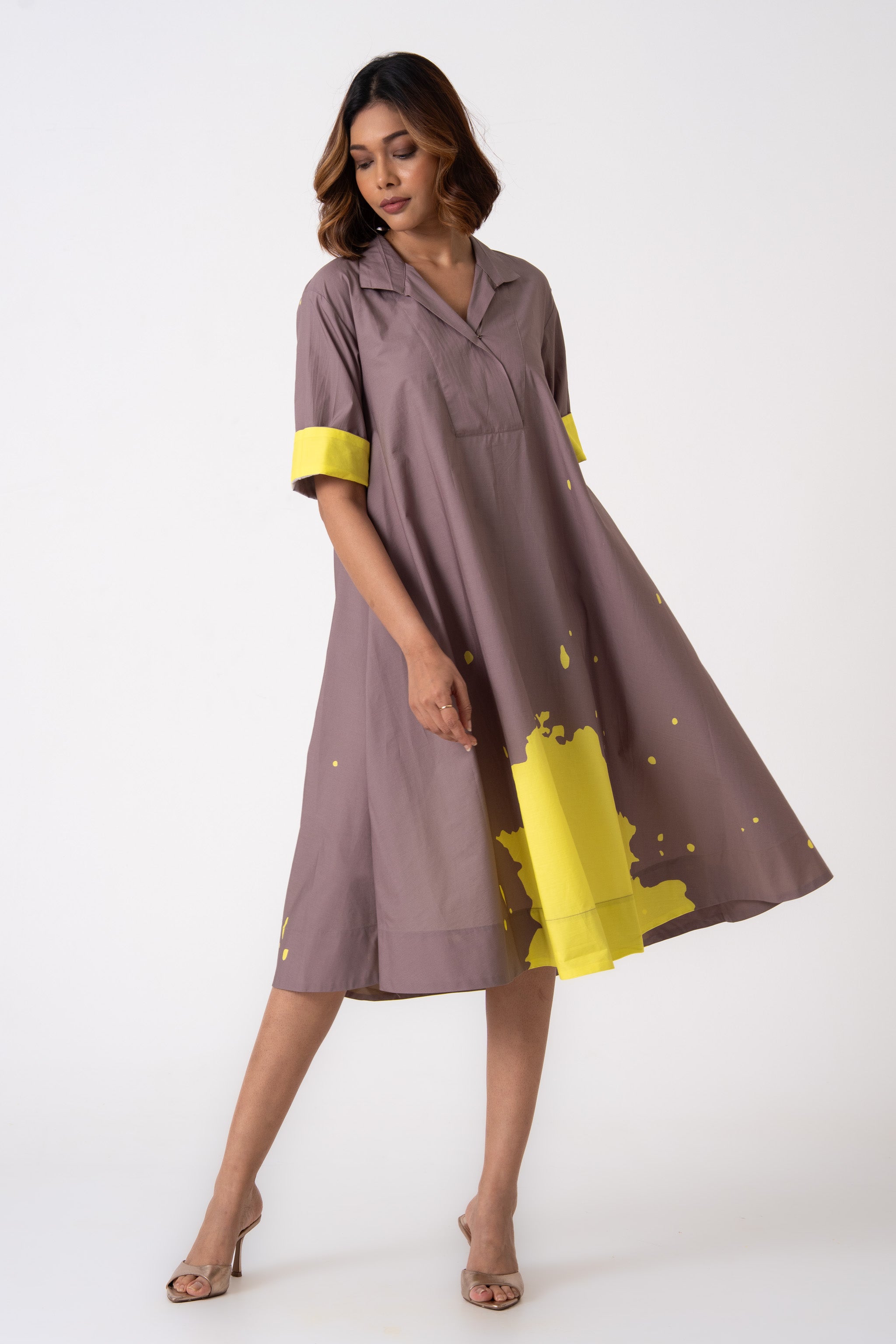 Noa Color pop - Grey & Yellow