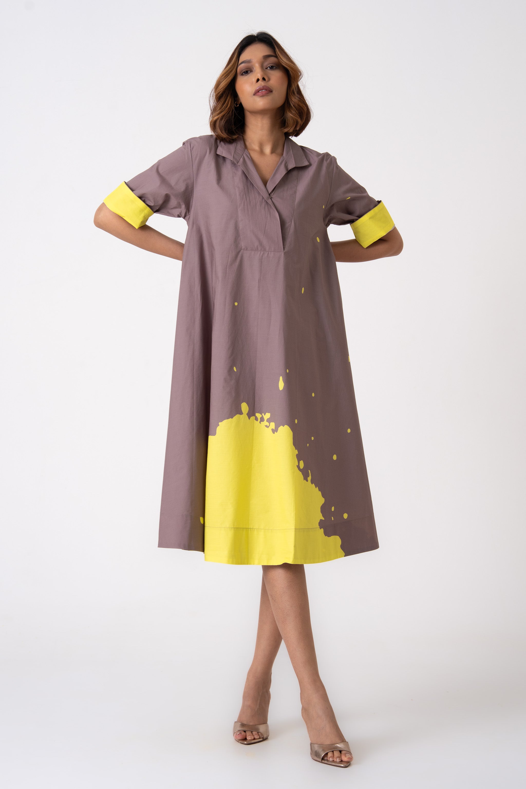 Noa Color pop - Grey & Yellow