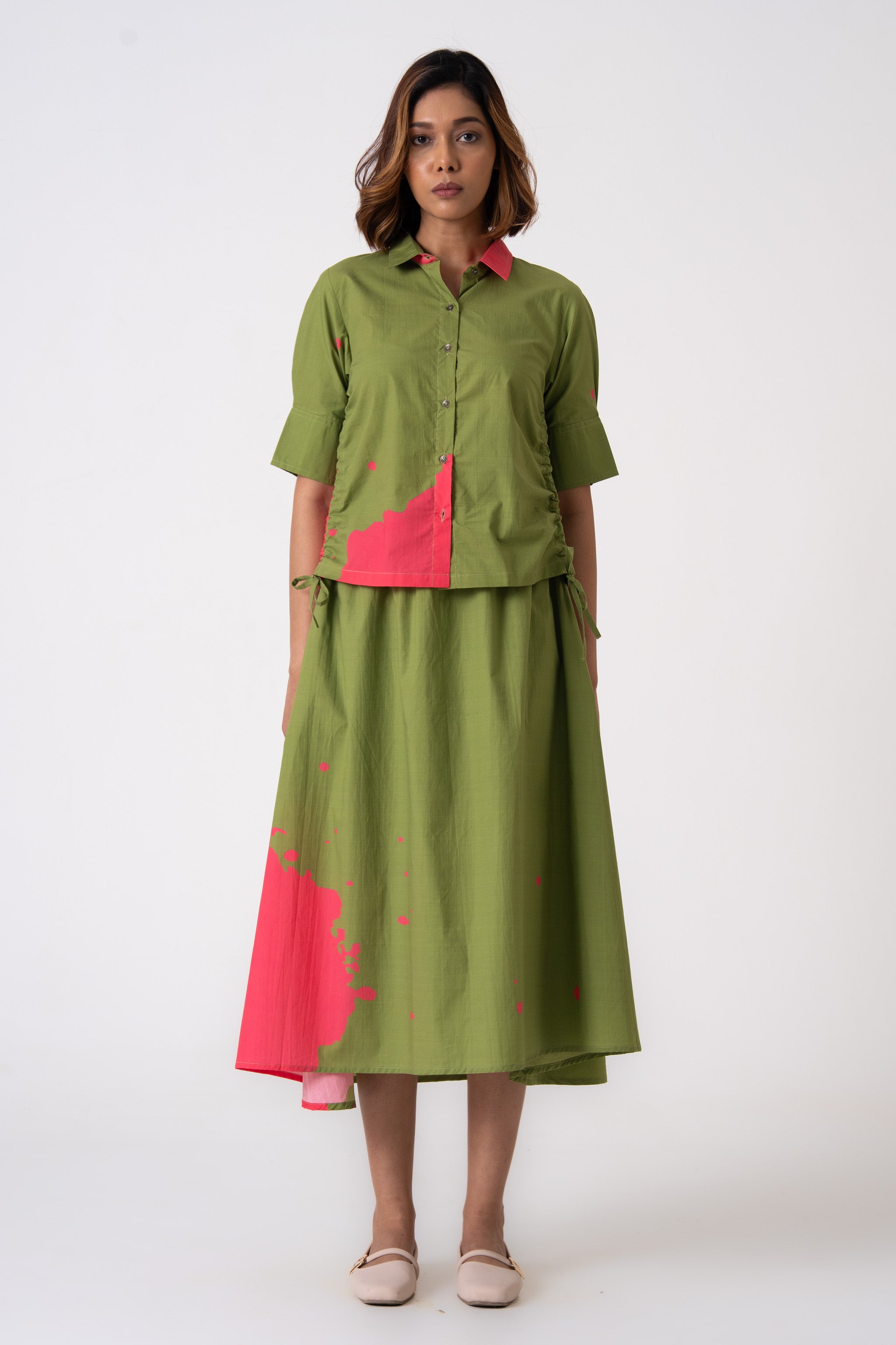 Fluid Set- Green & pink