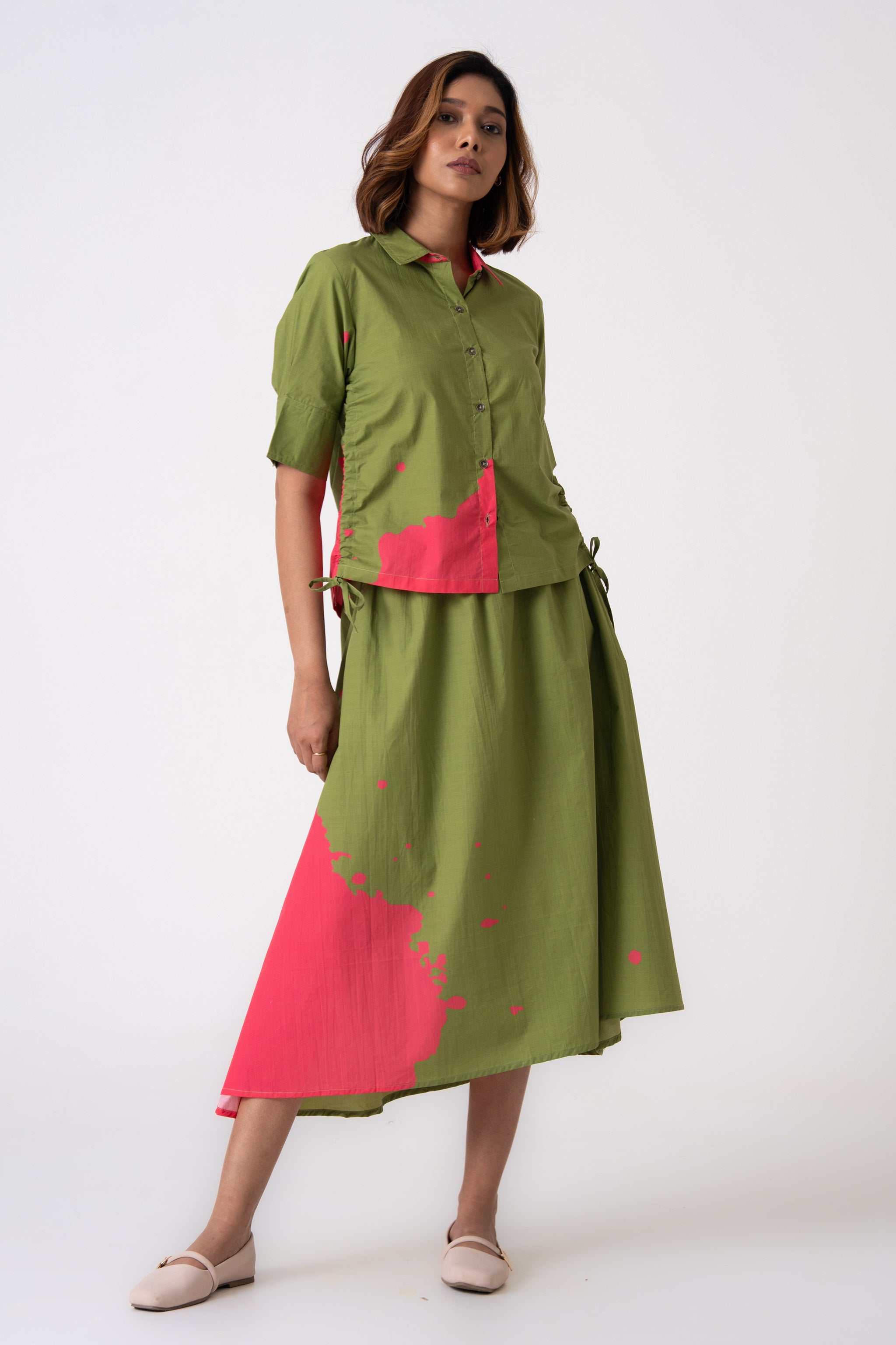 Fluid Set- Green & pink