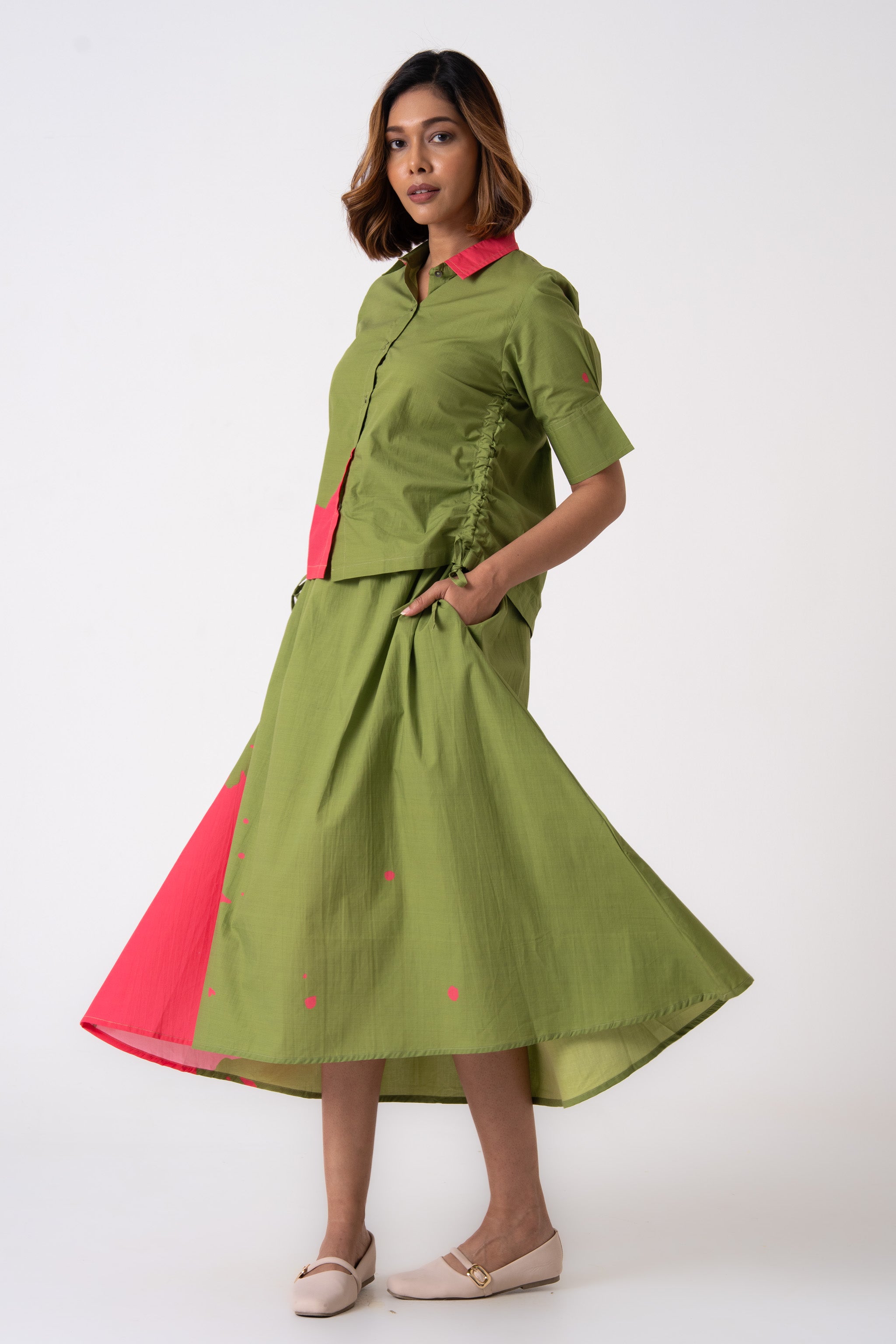 Fluid Set- Green & pink