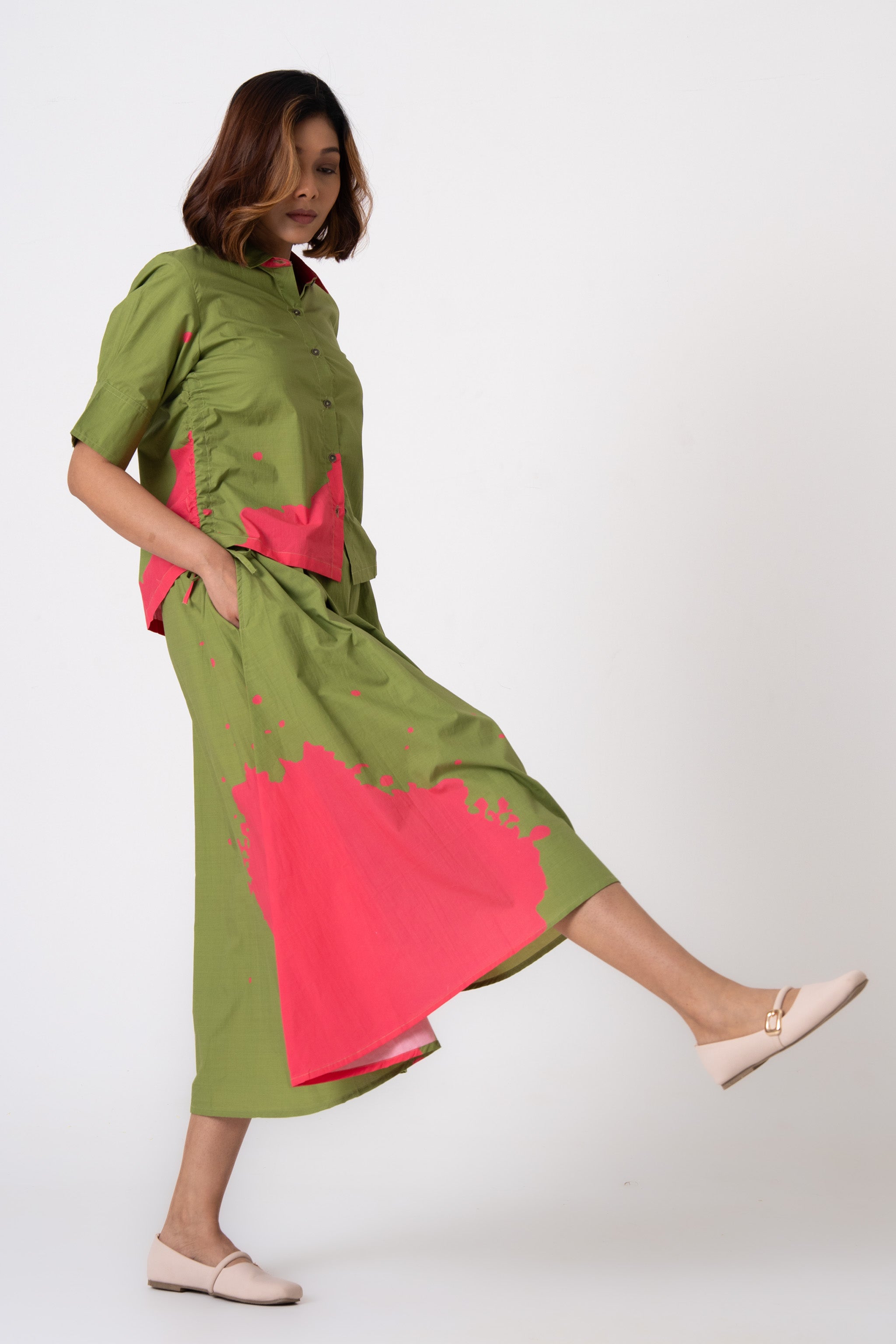 Fluid Set- Green & pink