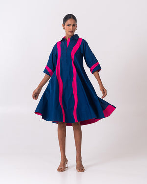 Noa - Royal Blue & Pink
