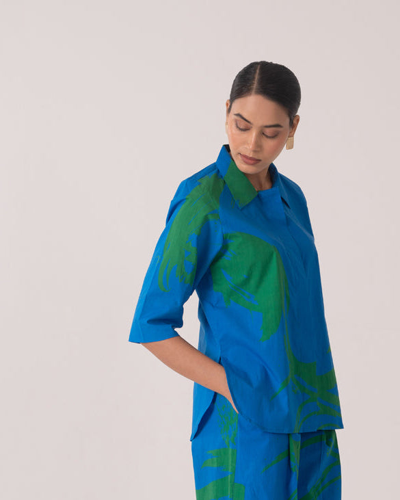 Matte Shirt - Blue