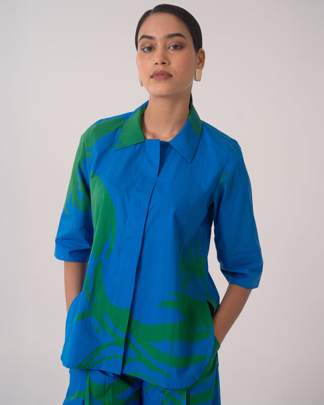 Matte Shirt - Blue