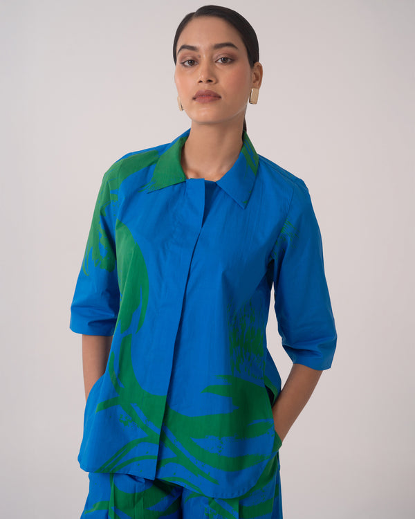 Matte Shirt - Blue