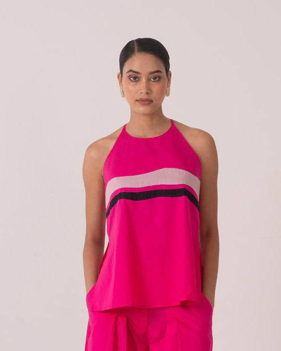 Wave Top - Pink